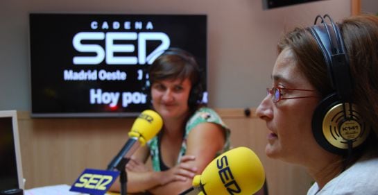 Marta Krywczuk (de Fundación RAIS) y Laura Lloret (Usuaria de Fundación RAIS)