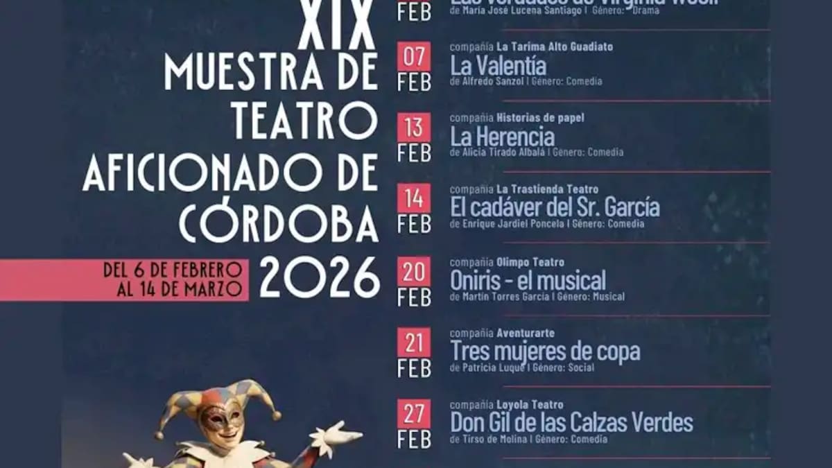 Entrevista a Rafael Dorado y Paco Santofimia en Hoy por Hoy Córdoba. XIX Muestra de Teatro Aficionado de Córdoba