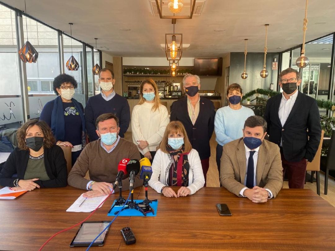 PP, Ciudadanos, Vox y el concejal no adscrito