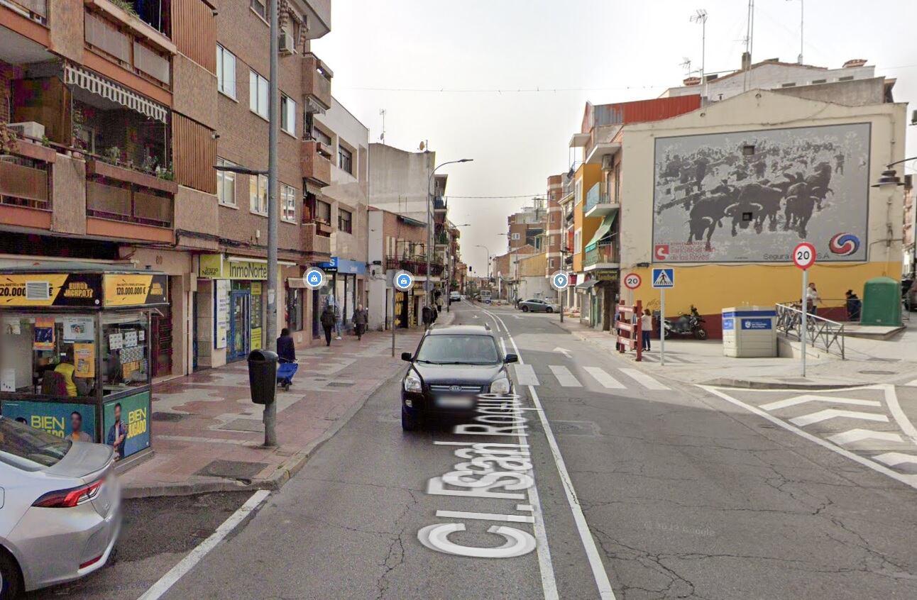 Quiosco de la ONCE en la calle Real de San Sebastián de los Reyes