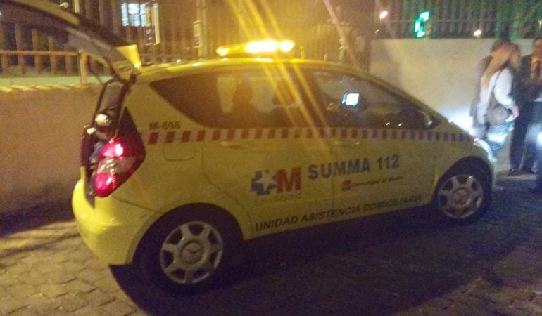 El alcalde ha publicado una foto del vehículo de emergencias en La Fortuna