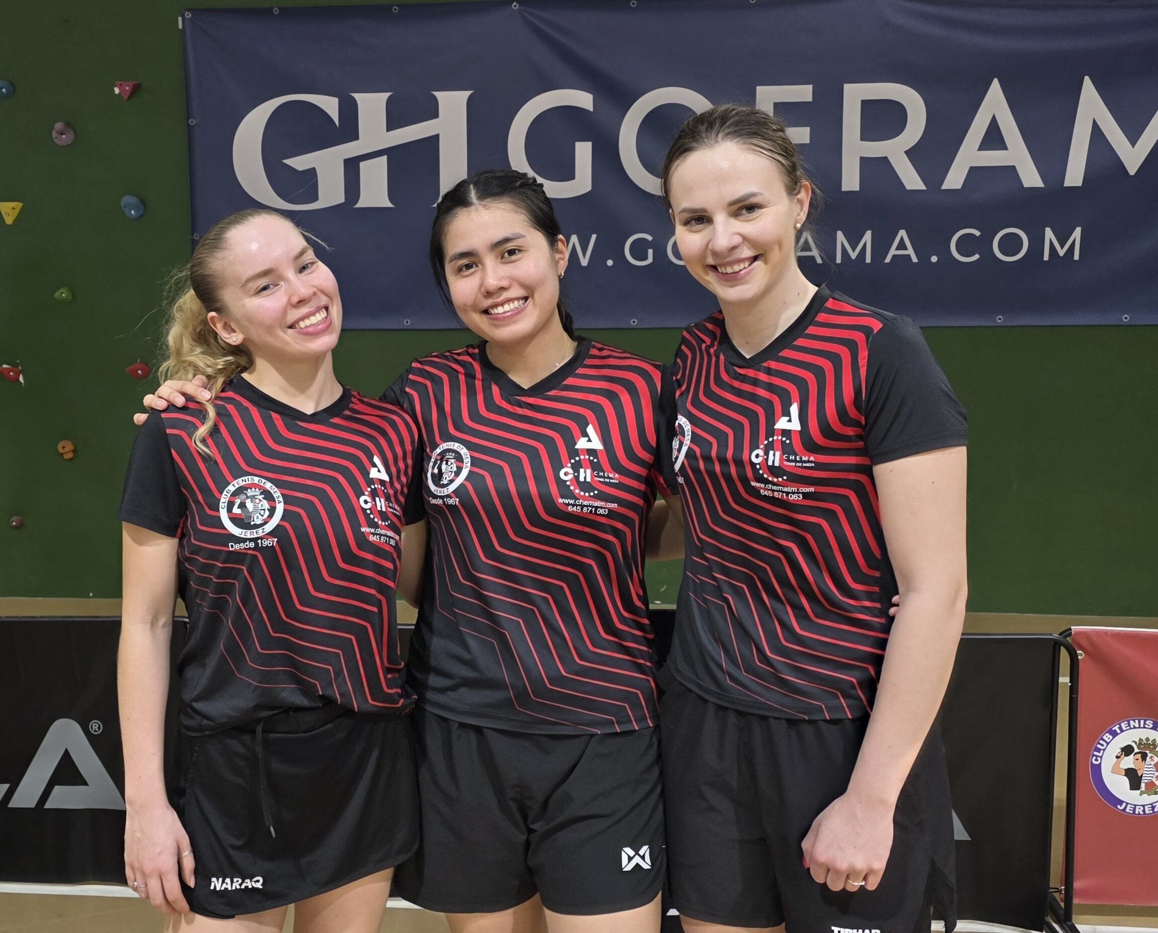 Jugadoras del CTM Jerez