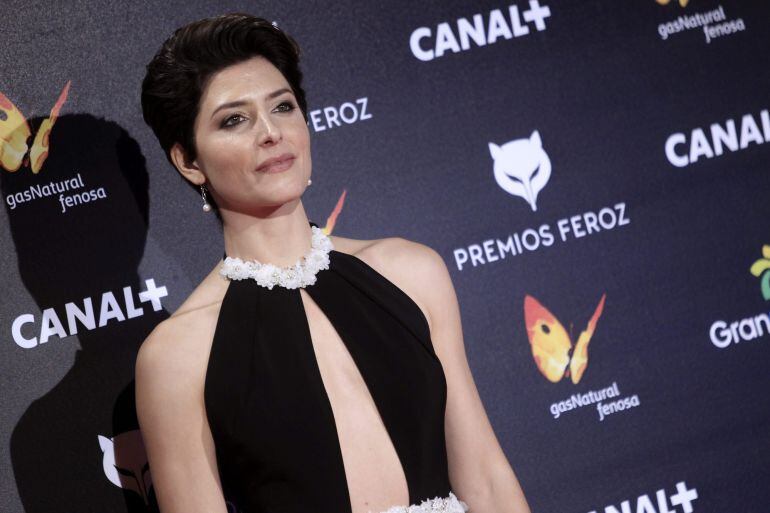 FOTOGALERÍA | En la foto, Lla actriz Bárbara Lennie, a su llegada a los premios Feroz