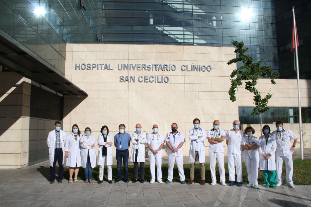 Profesionales del hospital San Cecilio de Granada que han participado en el estudio