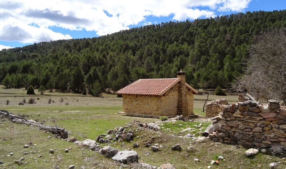 Horno restaurado en la Casa del Cura de Valdemeca.