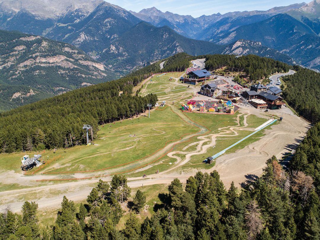 El bike park de Vallnord.