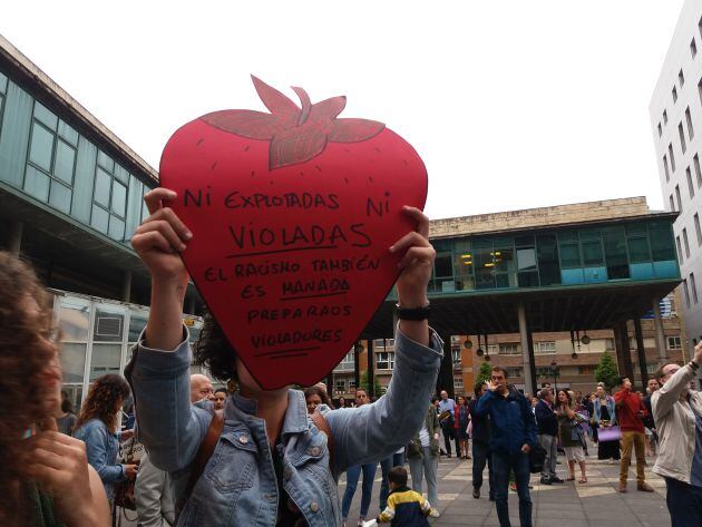 Manifestación contra la decisión judicial de La Manada