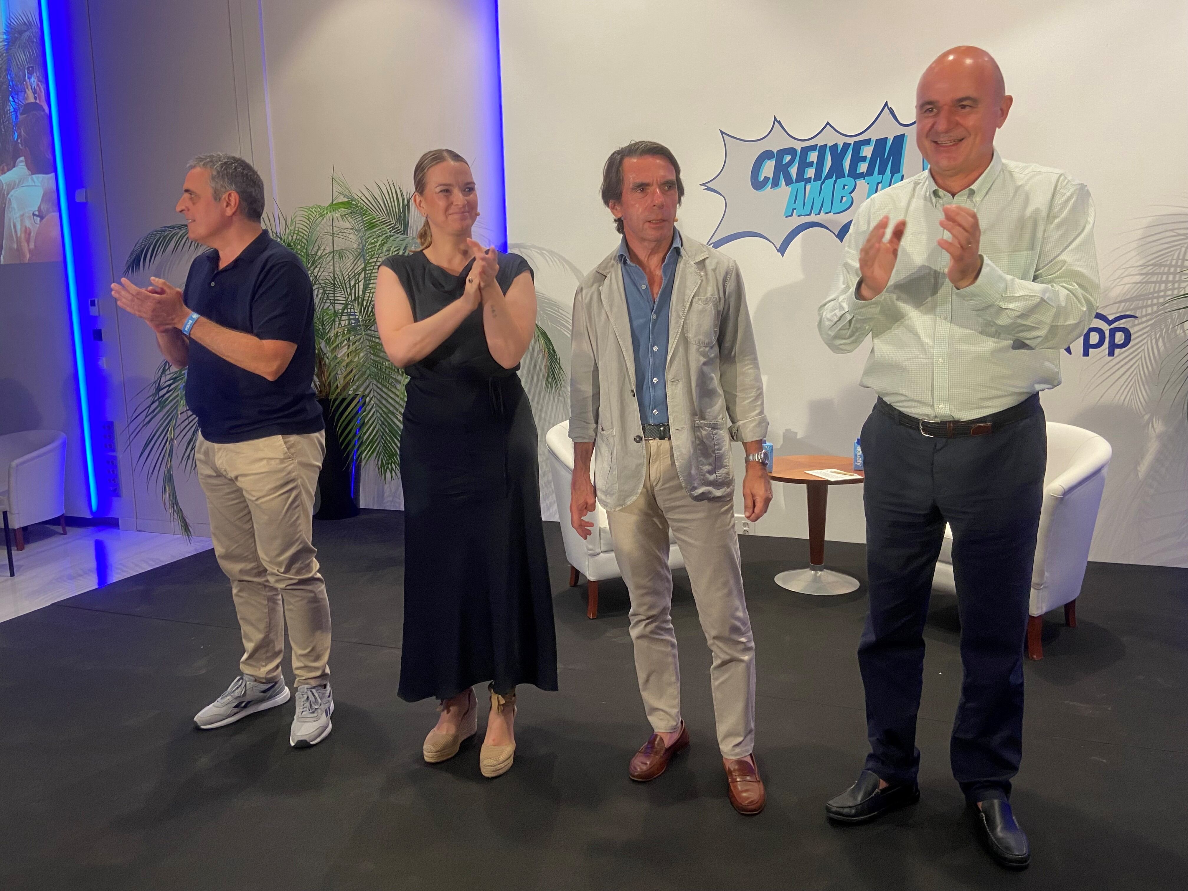 José María Aznar ha participado en la Conferencia Política del PP de Ibiza