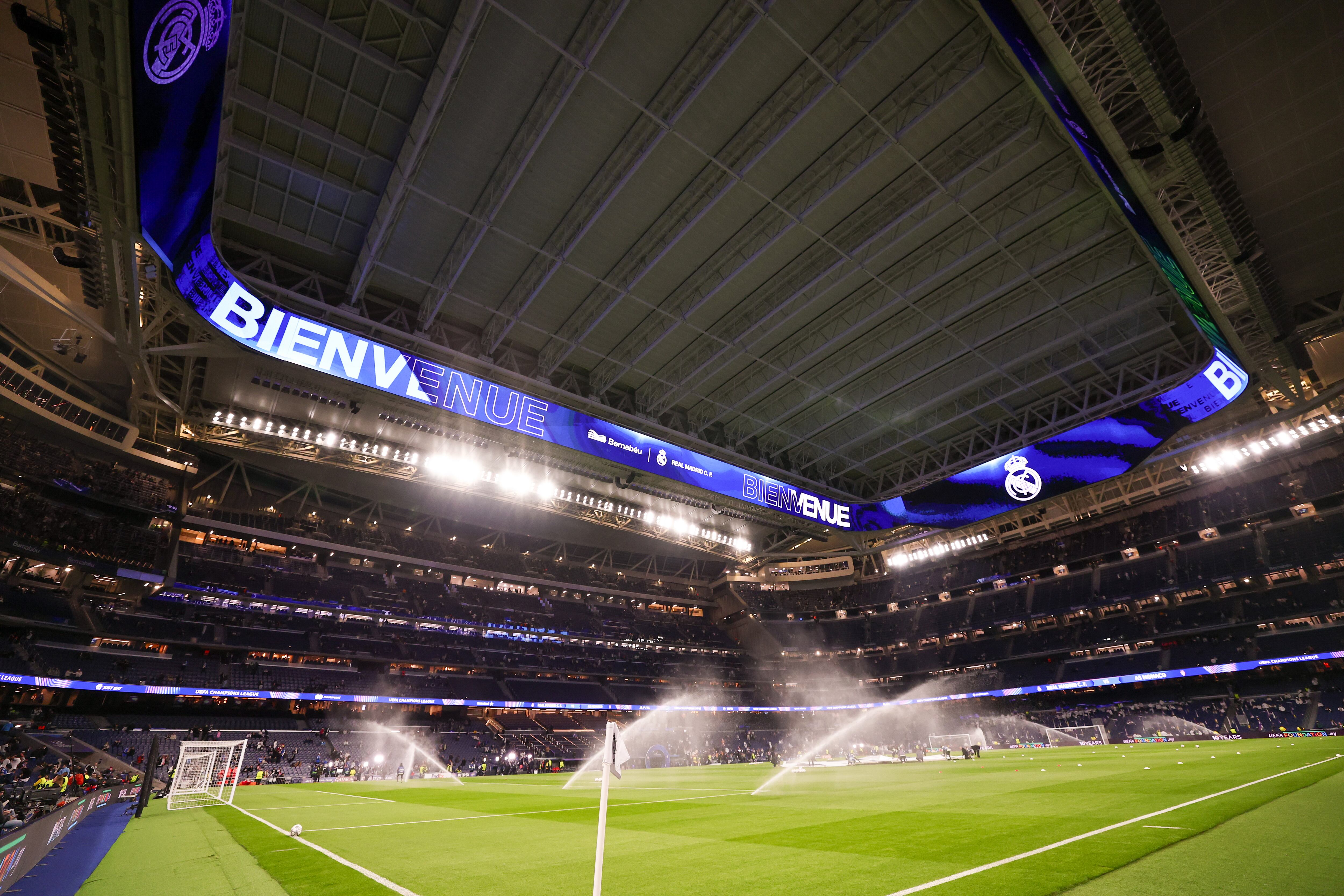 Imagen de archivo del estadio Santiago Bernabéu