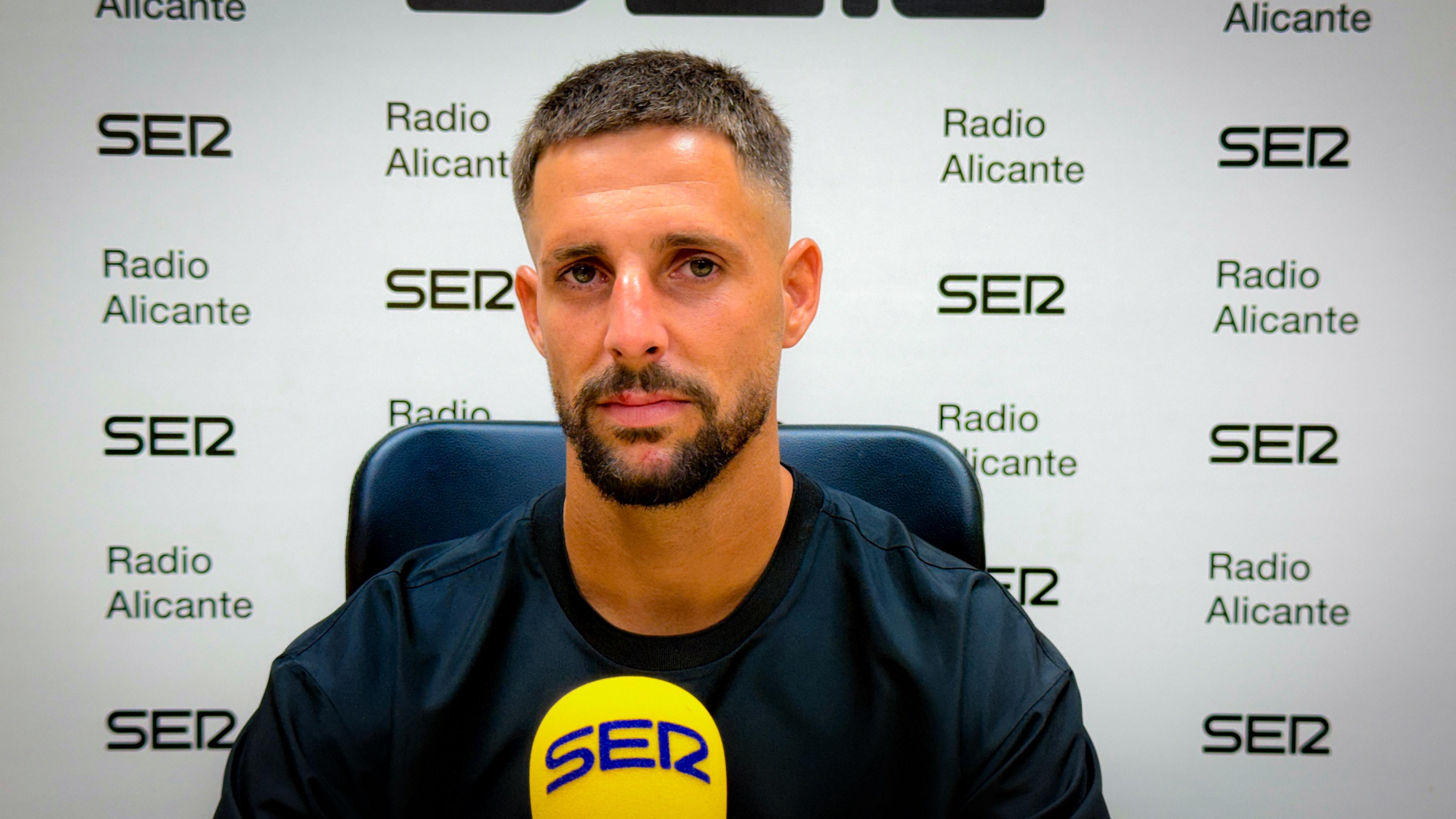 Fran Sol, jugador del Hércules CF