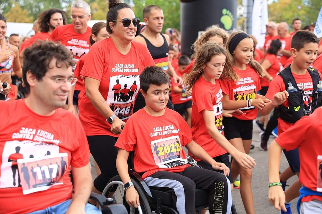 A Jaca llegaban familias de toda España del proyecto Duchenne (Foto: Ayto Jaca)