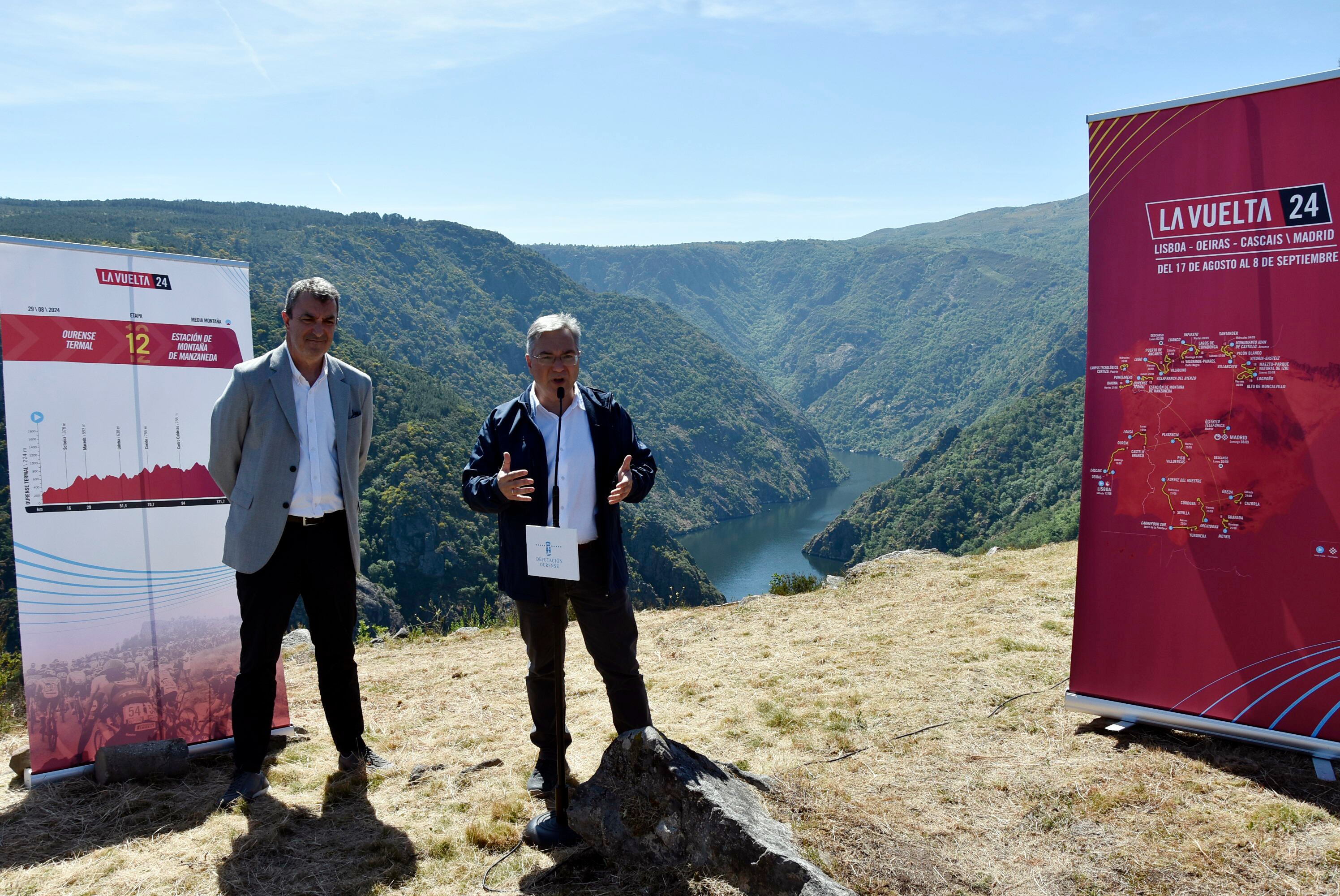 La Vuelta, escaparate mundial de la provincia de Ourense