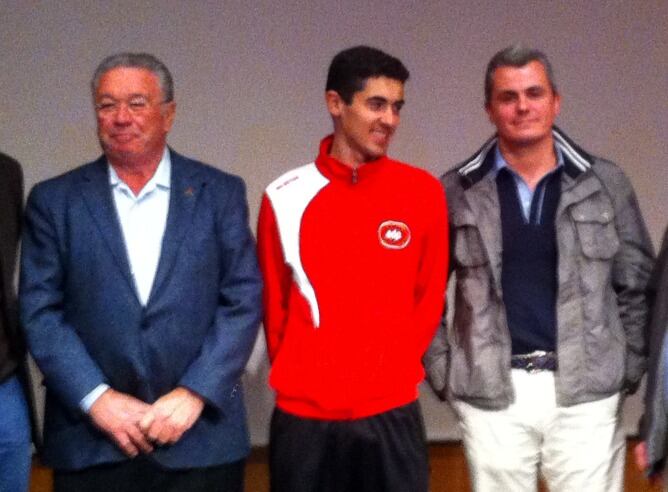 Presentación de los "Dos días de Alava" de ciclismo Sub-23.