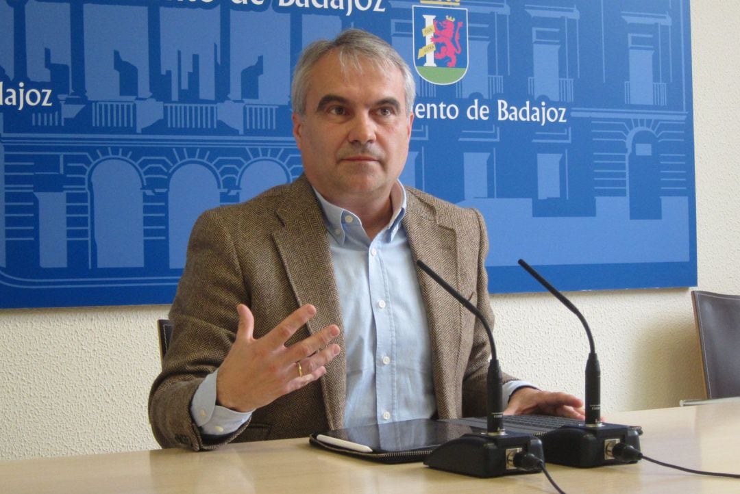 El alcalde de Badajoz, Francisco Javier Fragoso 