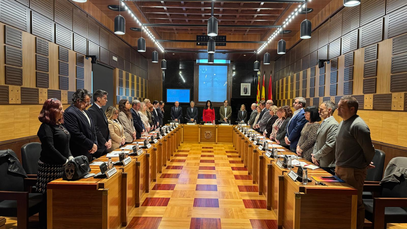 Pleno del Ayuntamiento de Huesca celebrado el pasado mes de noviembre