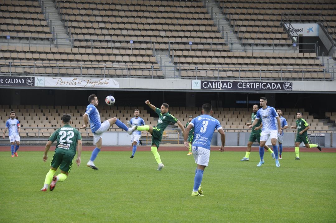 Imagen del partido disputado en Chapín 