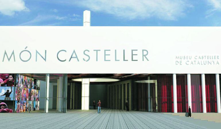 Imatge virtual del futur Museu Casteller.