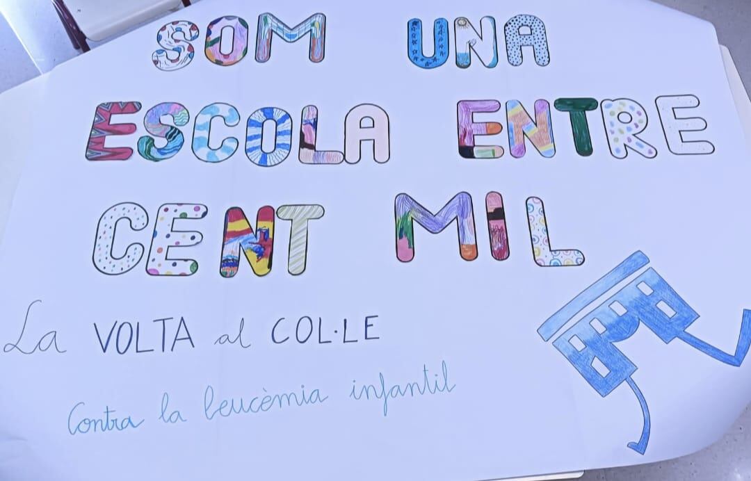 Els cartells de la cursa solidària del Palomar