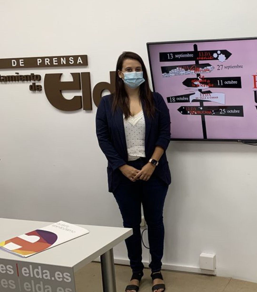 Lorena Pedrero, edil de Fiestas de Elda 