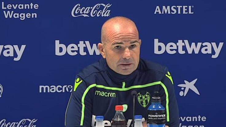 Rueda de prensa de Paco López antes de visitar al Real Madrid