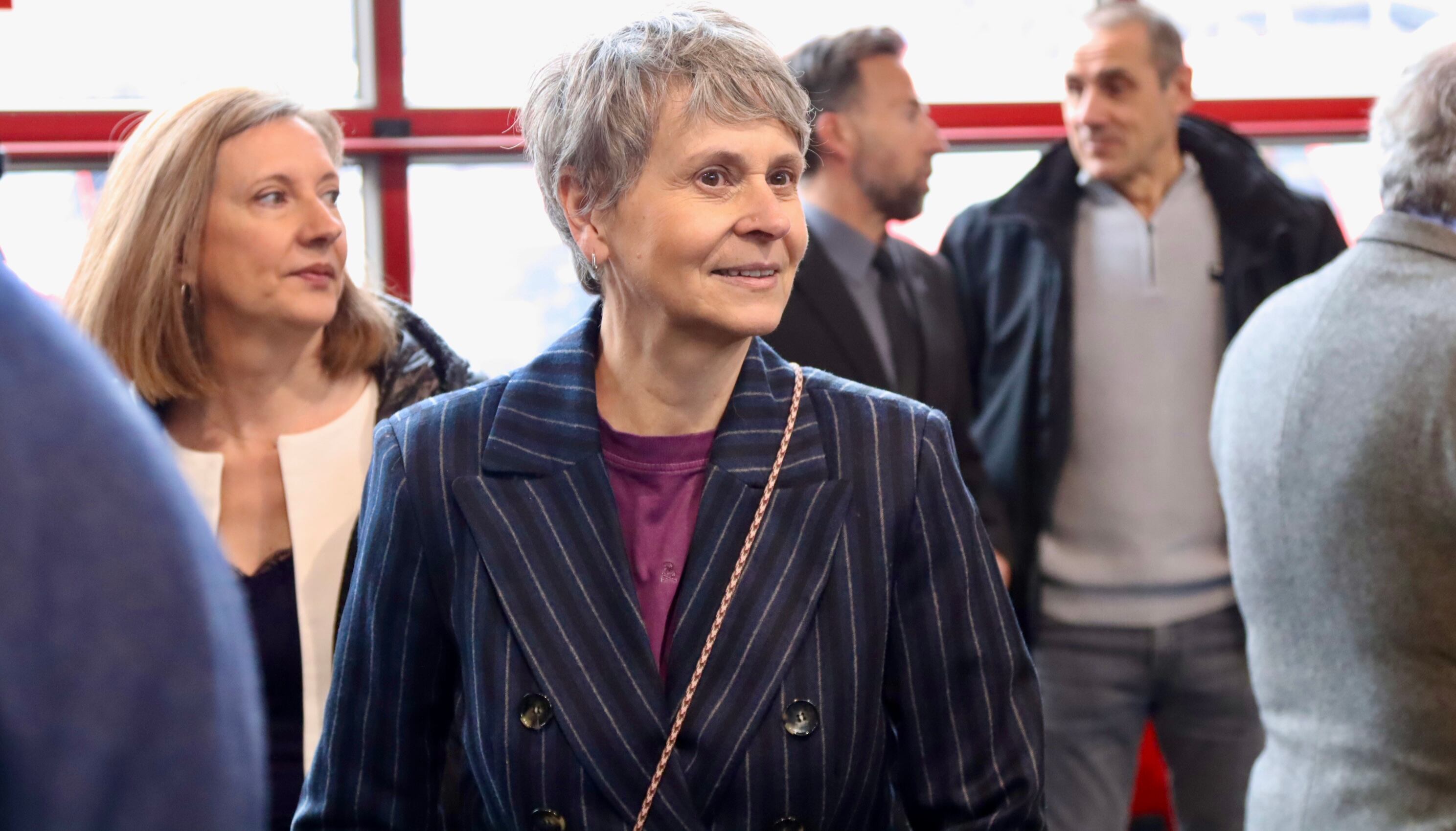 La presidenta del grup parlamentari socialdemòcrata, Susanna Vela