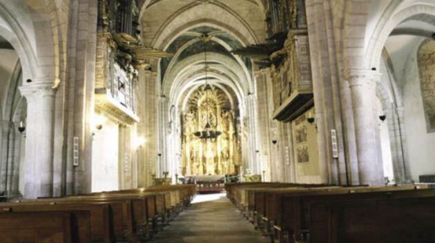 Interior de la catedral de Mondoñedo