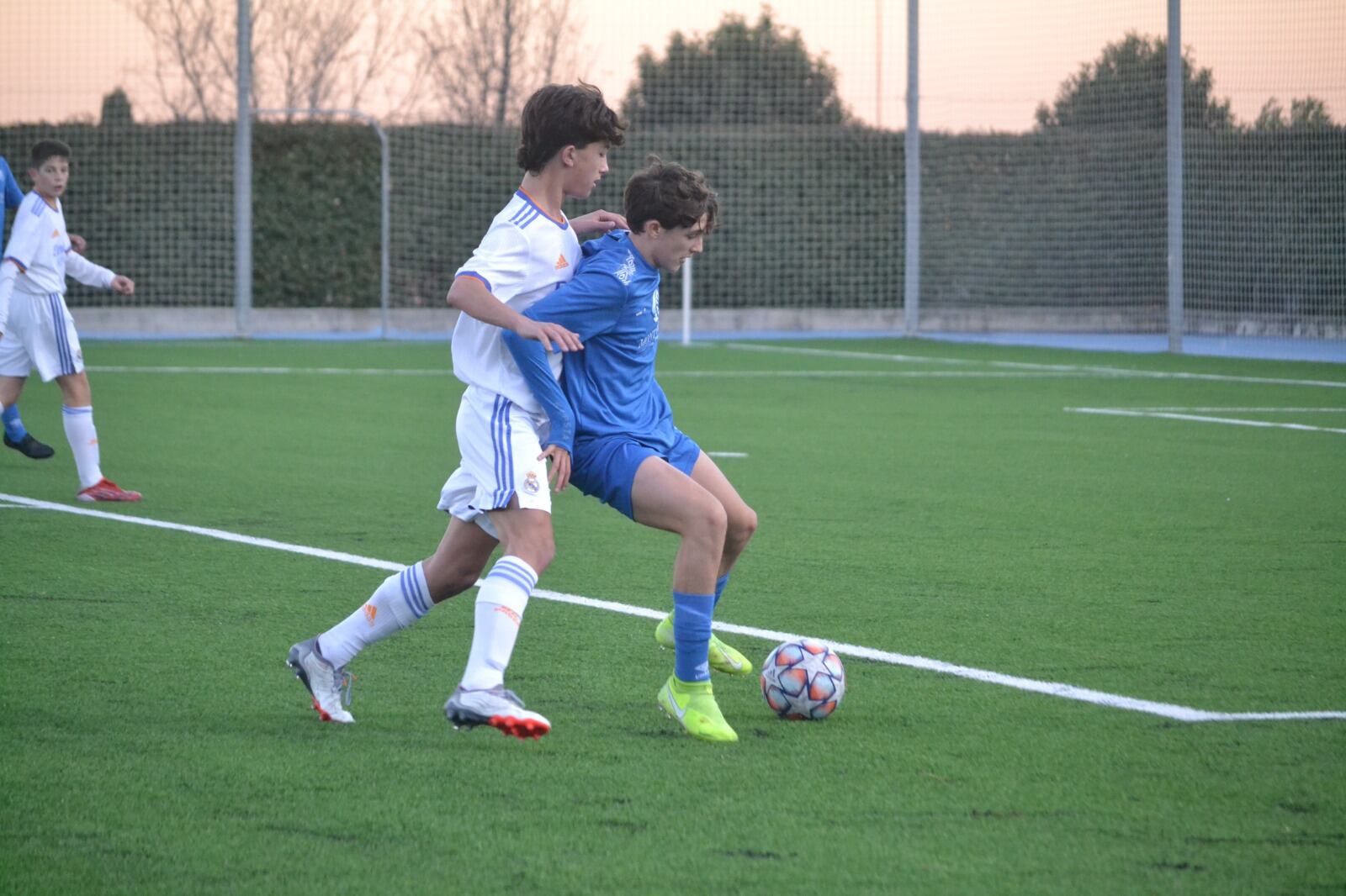 El domingo partido entre alevines y benjamines del Xerez DF y Real Madrid