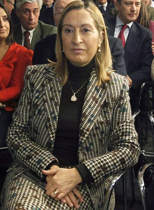 Ana Pastor, la nueva ministra de Fomento en un acto del Partido Popular