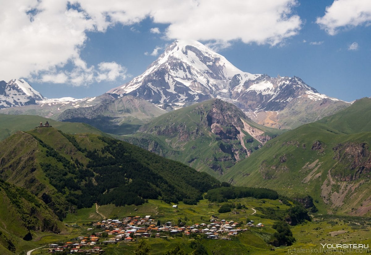 Montañas del Cáucaso.