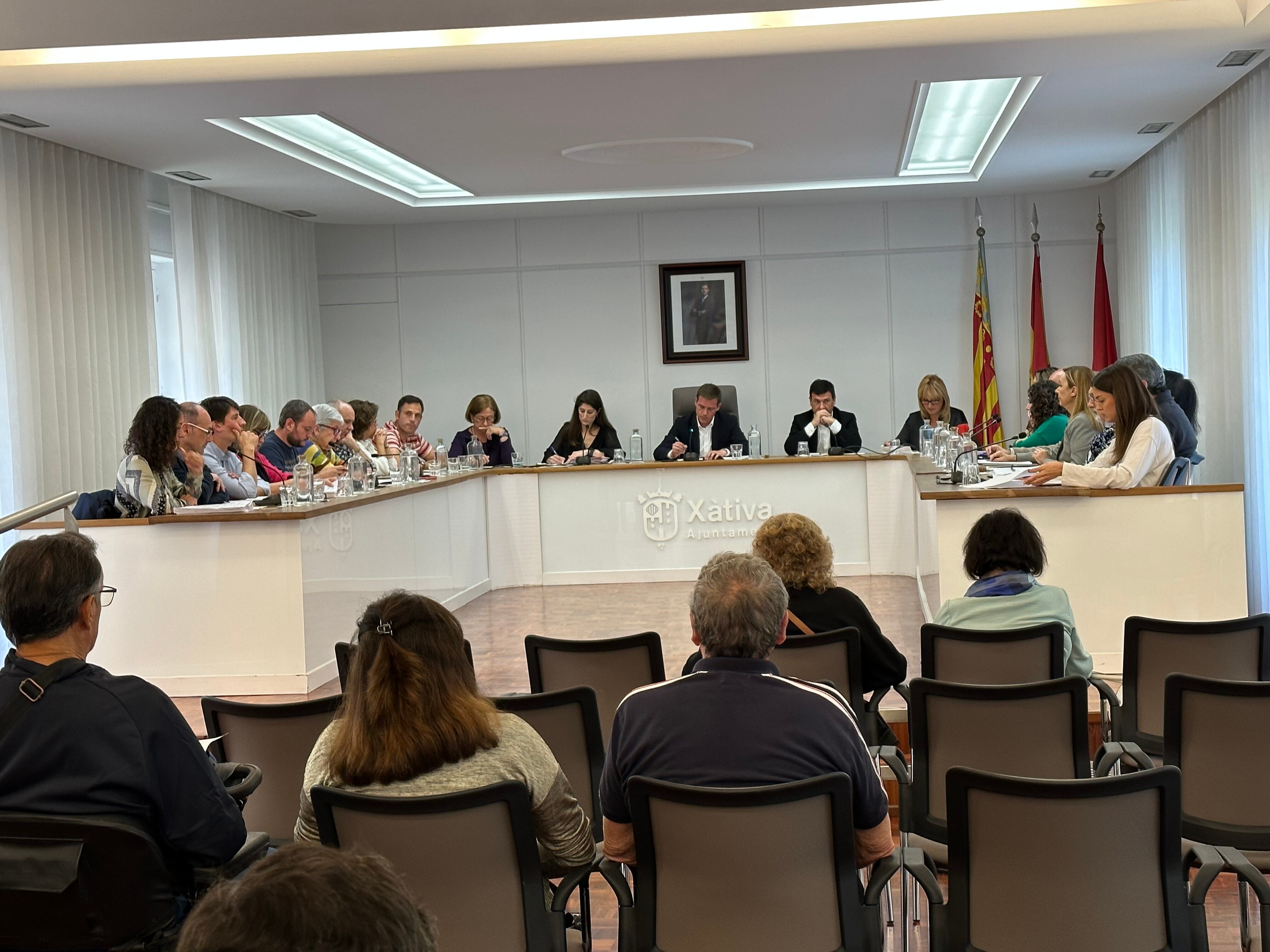 Pleno del mes de mayo en Xàtiva