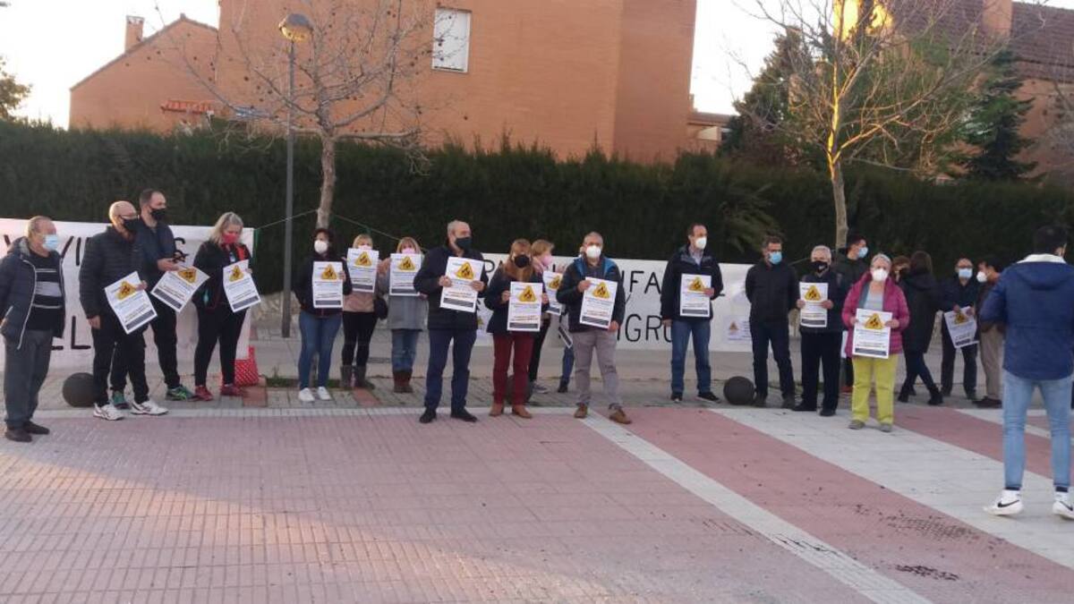 Comienzan las movilizaciones vecinales en Getafe contra la instalación de una gasolinera