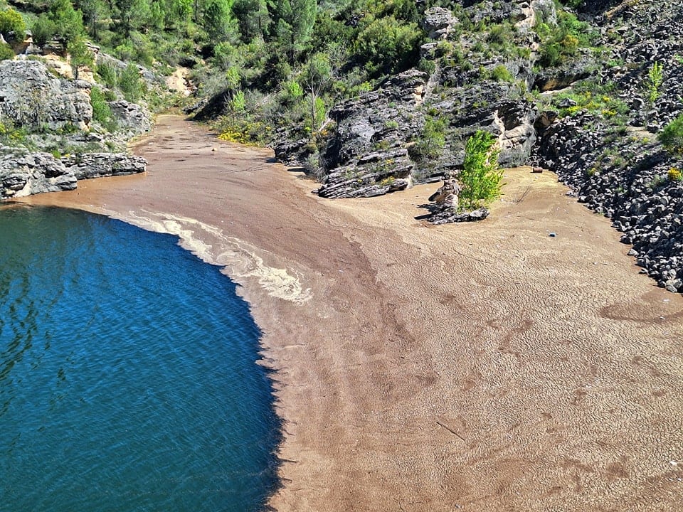 Estado embalse de Entrepeñas en Sacedón