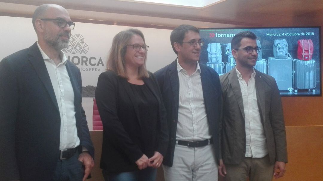 El conseller de Treball, Iago Negueruela, destacó el crecimiento del empleo en Menorca.