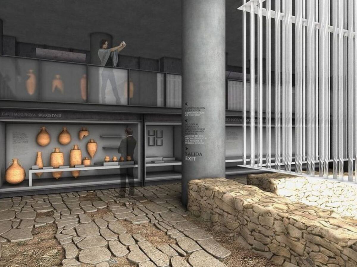 La obra arquitectónica del Museo del Barrio del Foro Romano estará terminada a finales de octubre