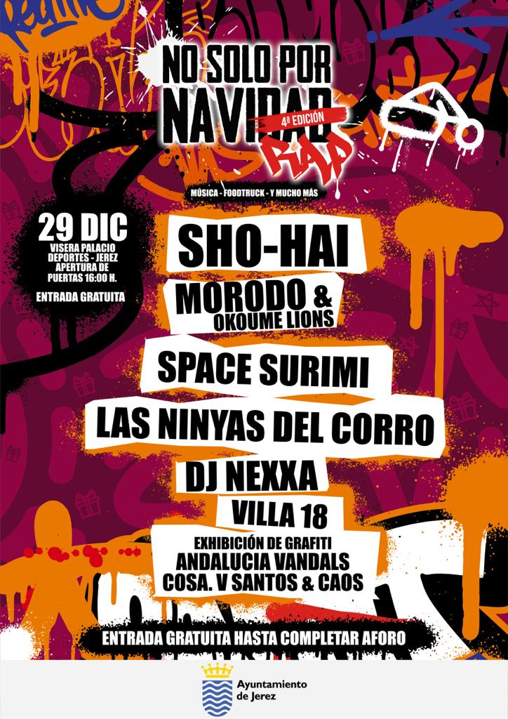 Cartel del festival &quot;No solo por Navirap&quot;