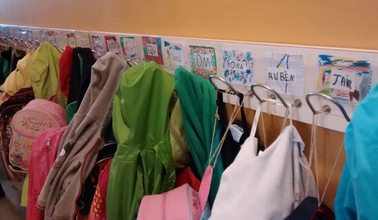 Penjadors d'una escola