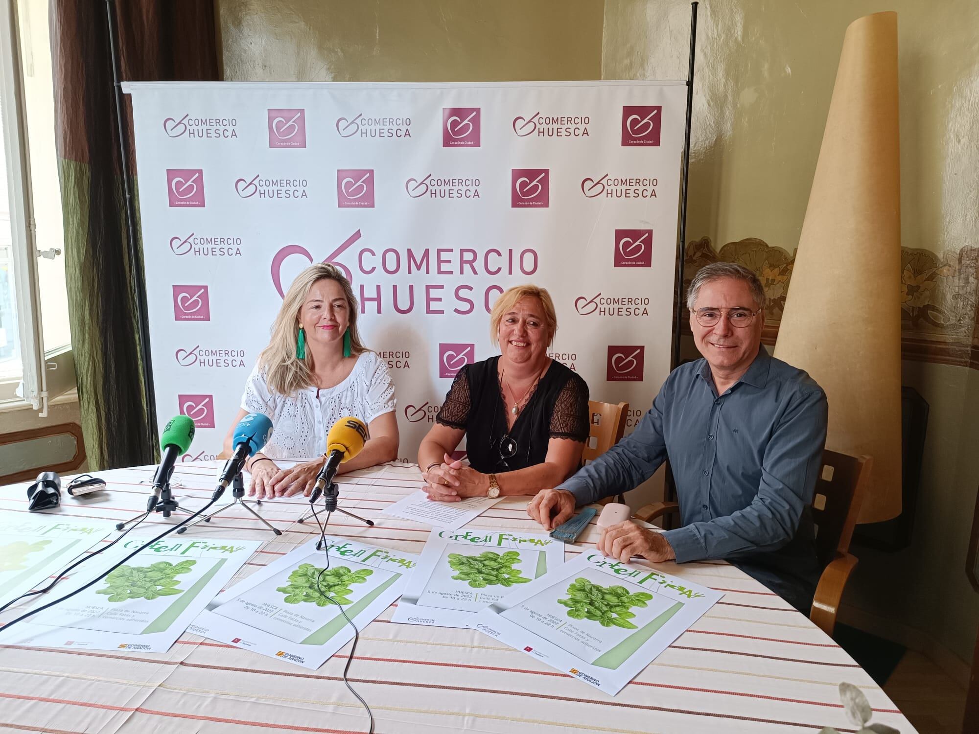 Presentación de la fiesta del Comercio en Huesca