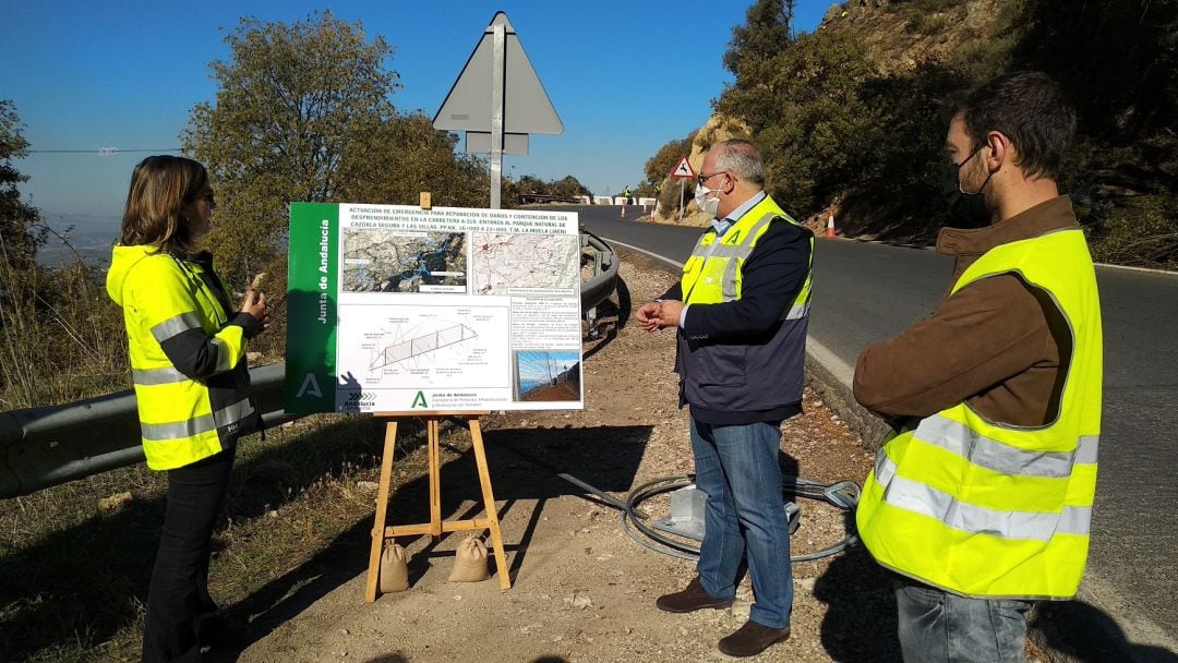 Jesús Estrella y Daniel Sánchez conocen las características técnicas de las obras