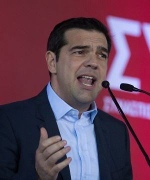 Alexis Tsipras, candidato de Syriza