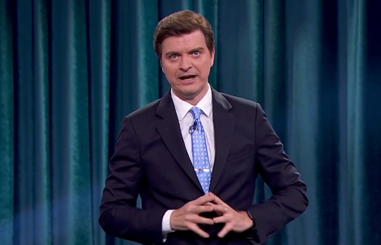 Marc Giró durante su monólogo en &#039;Late Xou&#039;