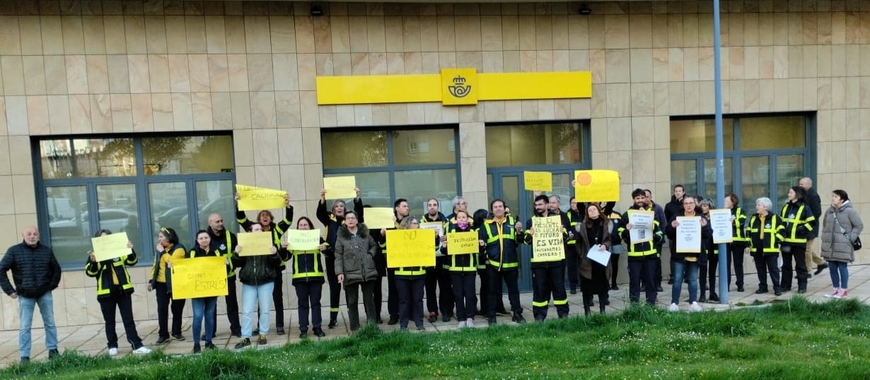 Los sindicatos denuncian la pérdida de 13 carteros y carteras en la zona sur de Burgos