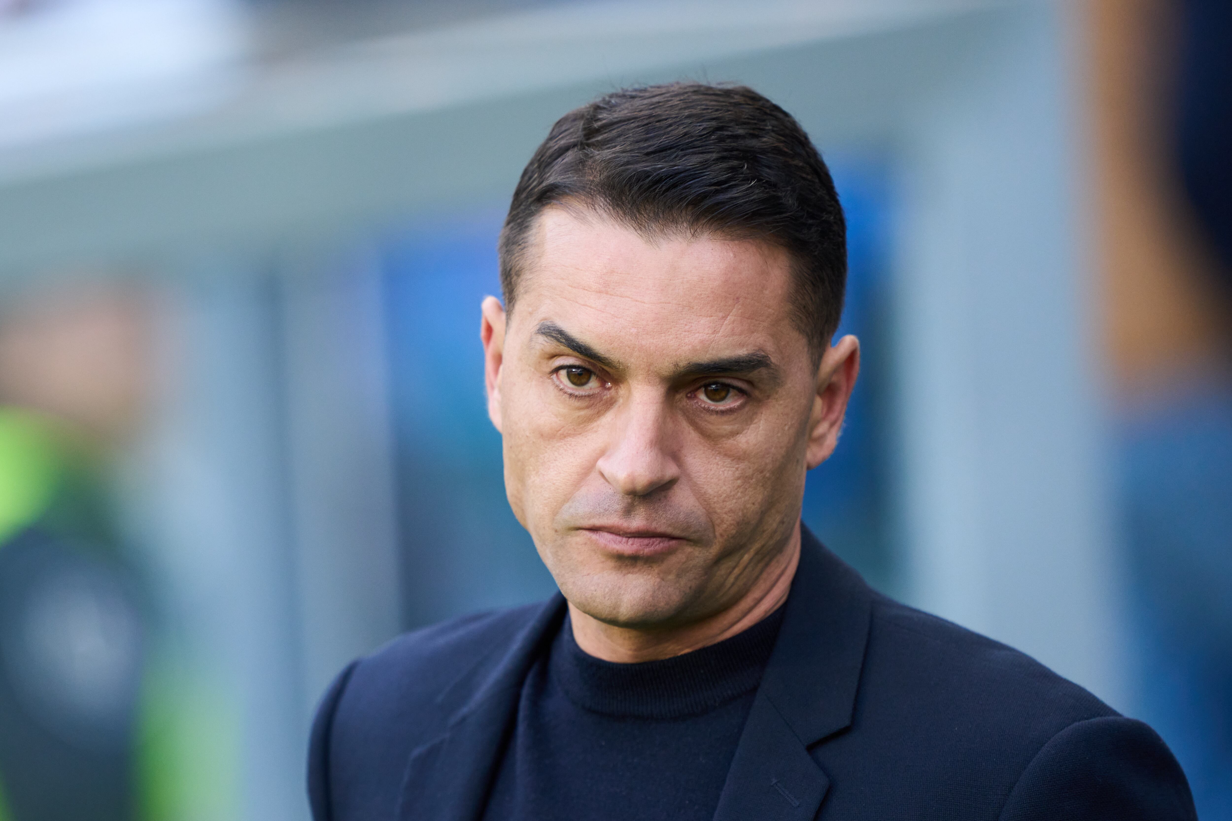 El entrenador del Rayo Vallecano, Francisco, durante un partido ante la Real Sociedad