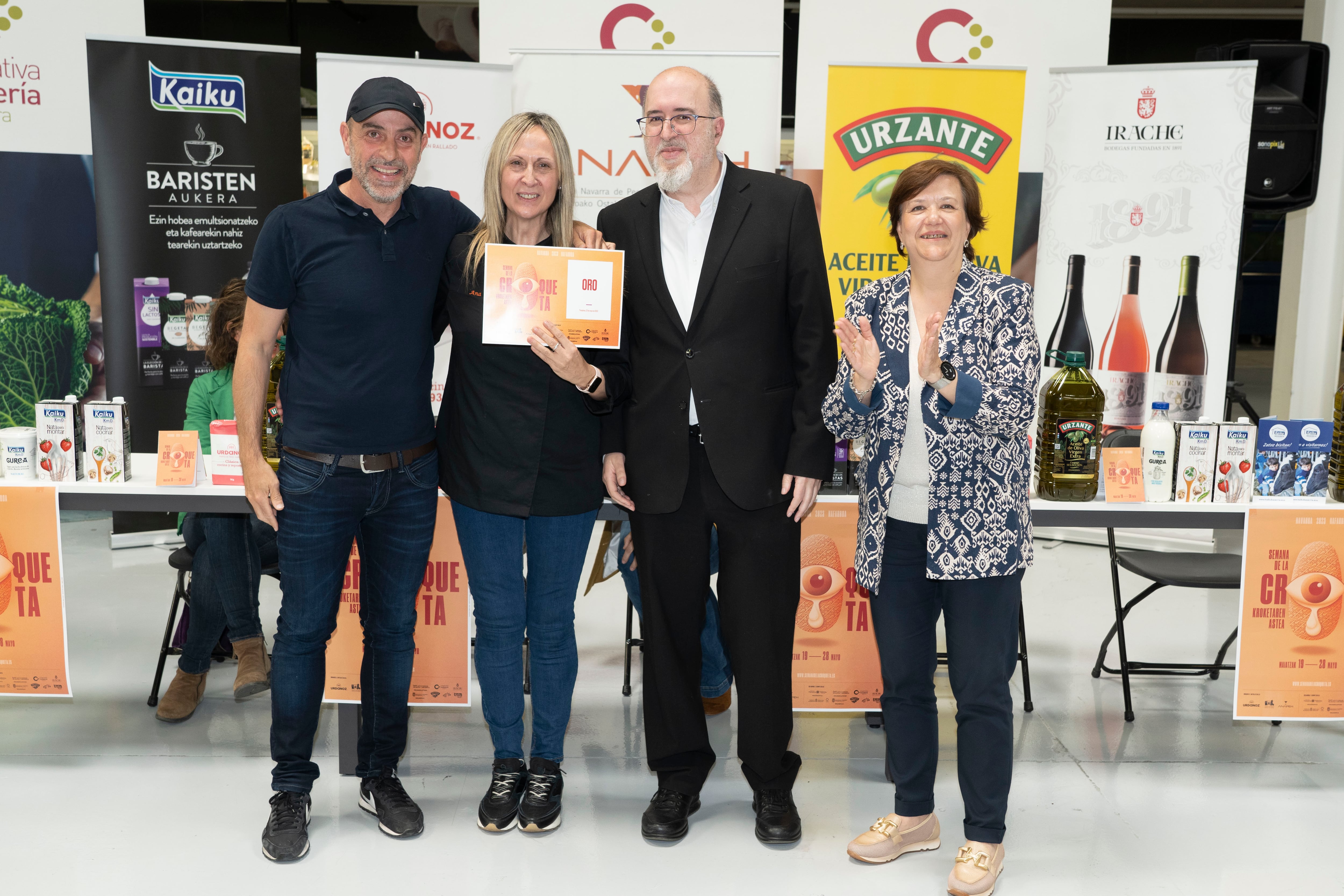 El Bar “Gares” de Puente La Reina, Oro en la VI Semana de la Croqueta de Navarra