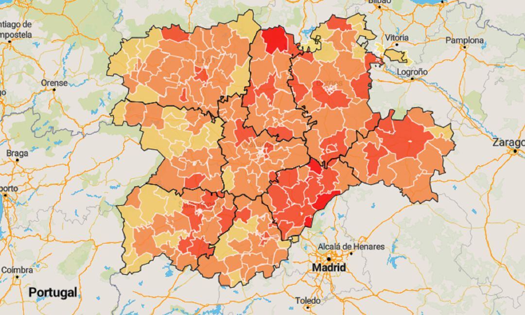 Imagen de la situación epidemiológica