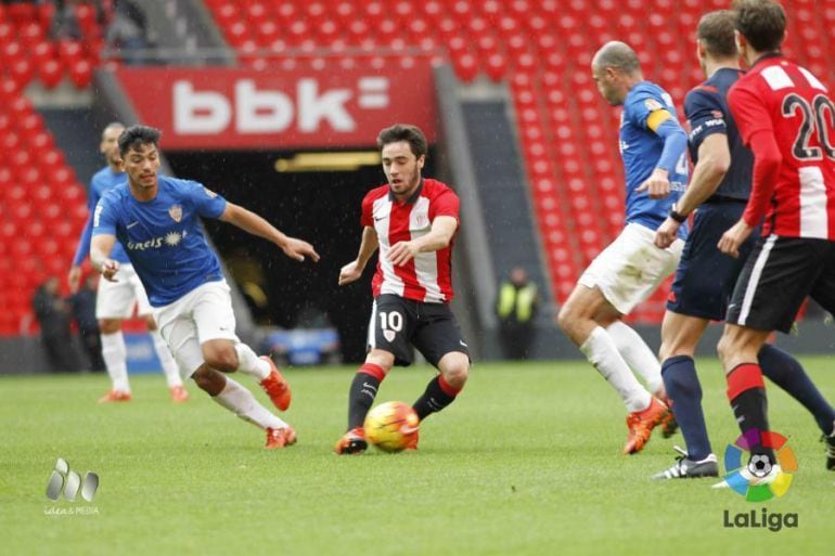 Partido entre el Bilbao Athletic-Almería