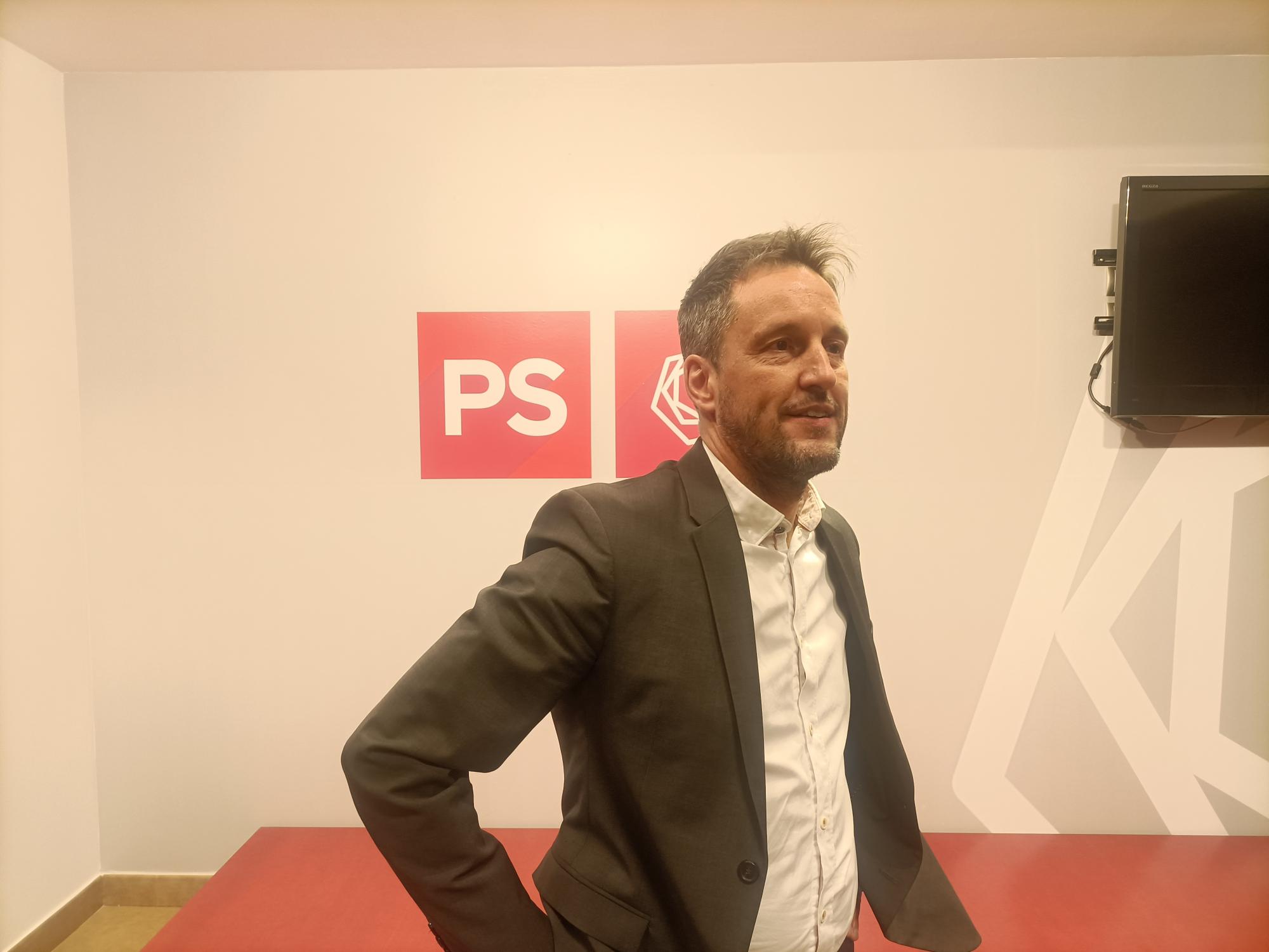 El president del grup parlamentari socialdemòcrata, Pere López.