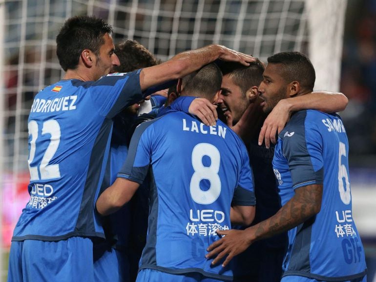 El Getafe venció al Espanyol en el Coliseum.