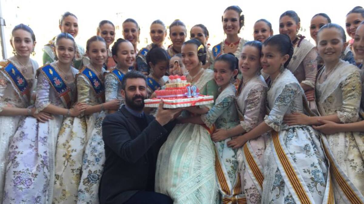 Sofía Soler cumple años en la mascletà