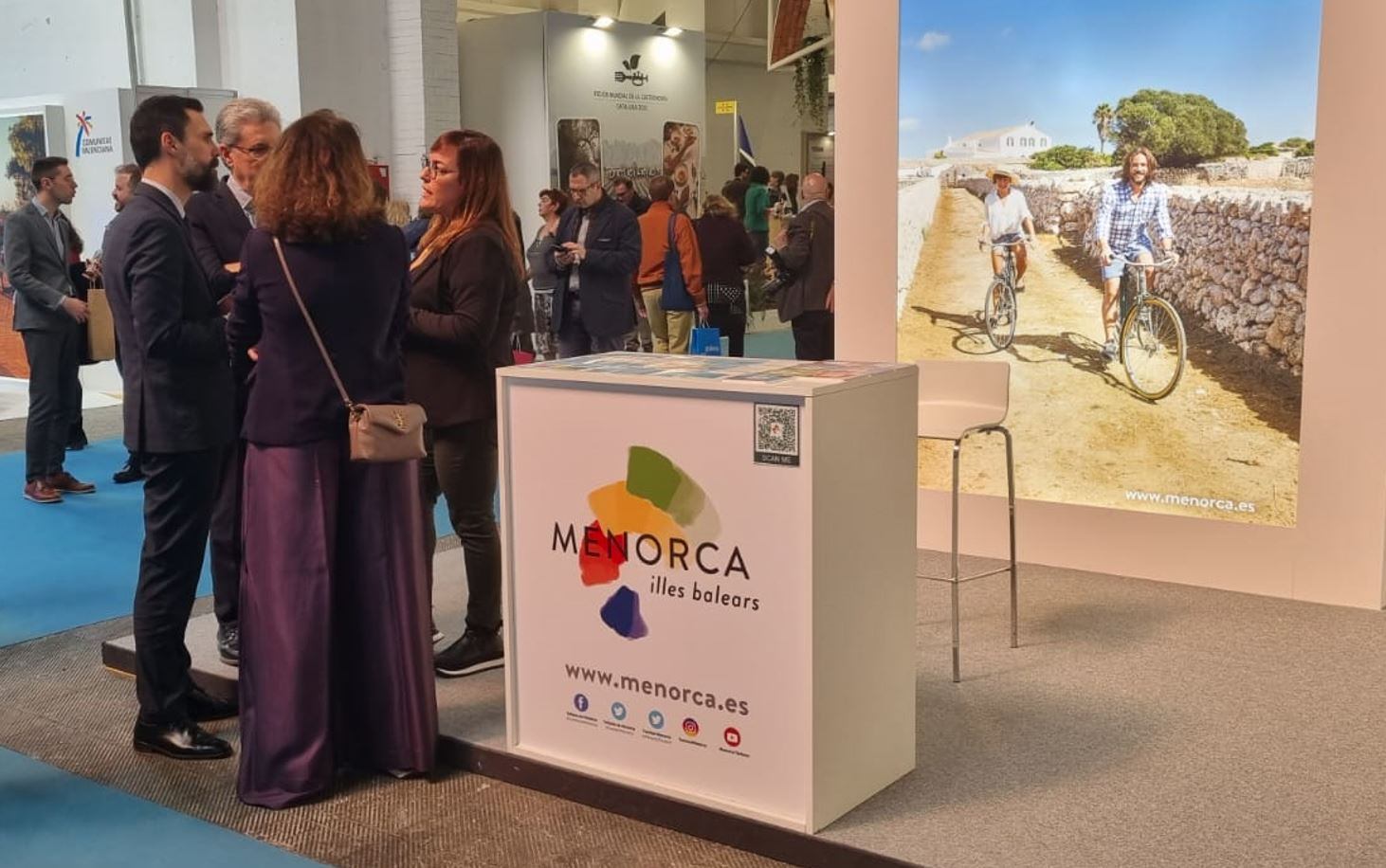 Stand de Menorca a la Fira B-Travel de Barcelona