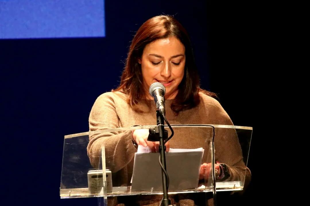 Miriam Andrés en el congreso